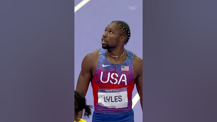 What. A. Race. 🇺🇸 Noah Lyles is the new 100m Olympic Champion!