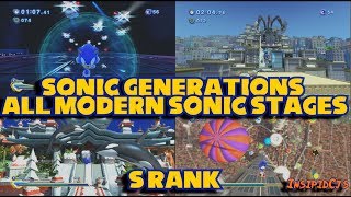 Sonic Generations: All Modern Sonic Stages - S-Rank