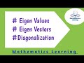 Eigenvalues/Eigenvectors/Diagonalization #matrix #linearalgebra #education #algebra