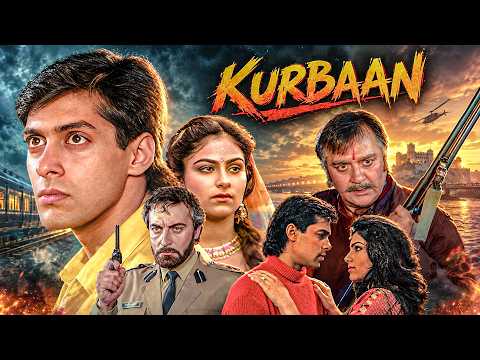 Salman Khan 90's Action Thriller Movie | Kurbaan Full Movie | Ayesha Jhulka | Sunil Dutt