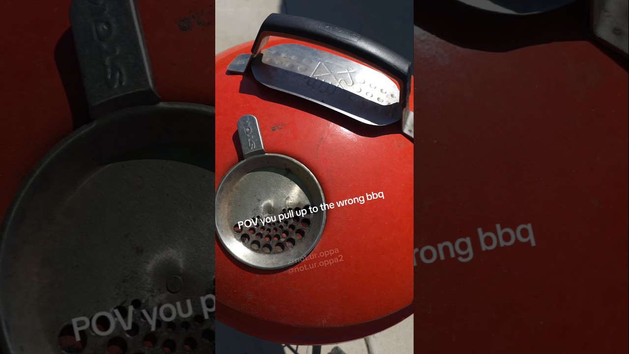 POV you pull up to the wrong bbqI know some of yall grill like this @ them in the comments.