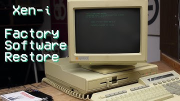 Apricot Xen-i - Performing a Factory Restoration