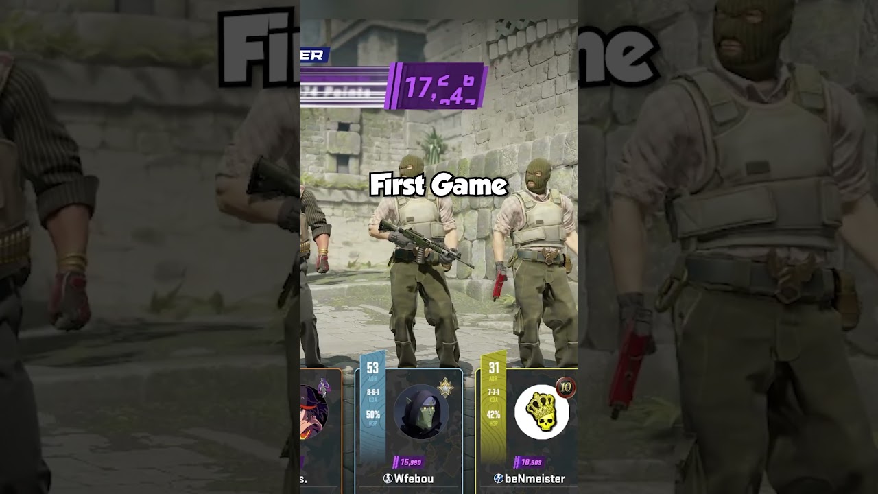 Премьер-рейтинг 30 тыс. только с R8... (CS2) 😨