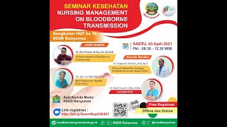 Live Zoominar Kesehatan Nursing Management on bloodborne ...
