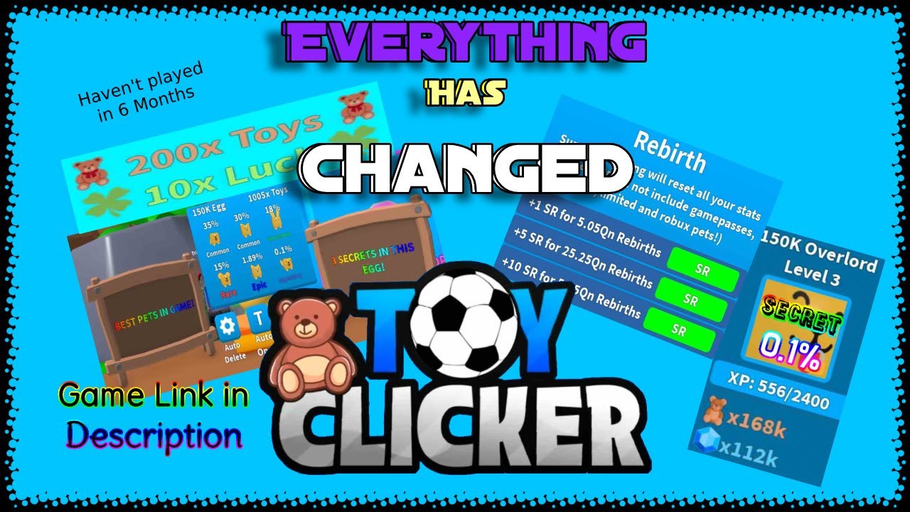 Everything Has Changed | Toy Clicker Simulator [Roblox]