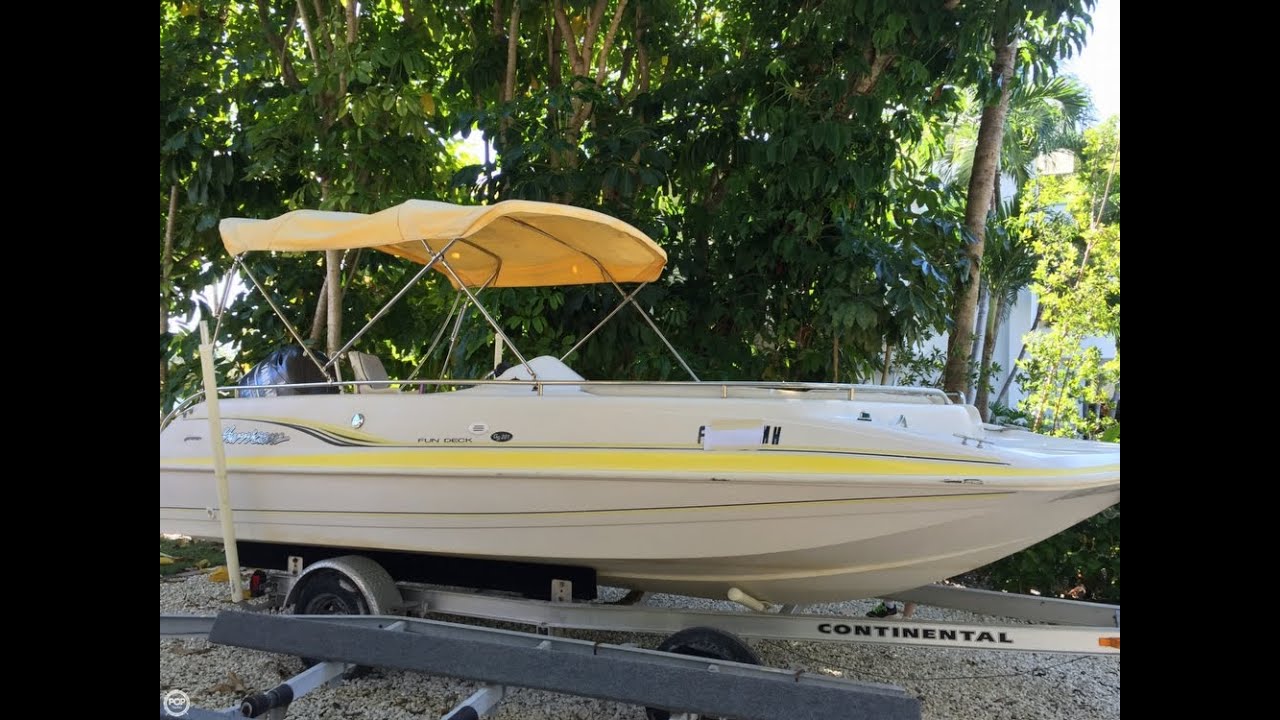 hurricane fun deck 248 2000 for sale for $100 - boats-from