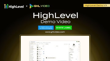 HighLevel SaaS Demo Video (V3) | Show Every Core Feature in One Clean Demo (AI enabled, New Feature)