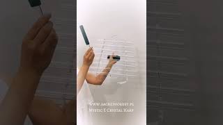 Mystic E Sacred Forest Crystal Harp Oriental Scale