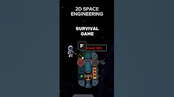 MineEngineer Space Survival Sandbox Mechanics #devlog #indie #spacegame  #spaceengineers #terarria