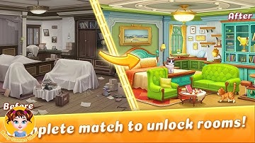 Kitten Match #2 - Good Night Kitty - Fun Match 3 Puzzle Game