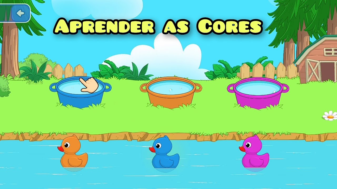 APRENDENDO AS CORES - JOGO EDUCATIVO PARA CRIANÇAS PEQUENAS - BEBI ...