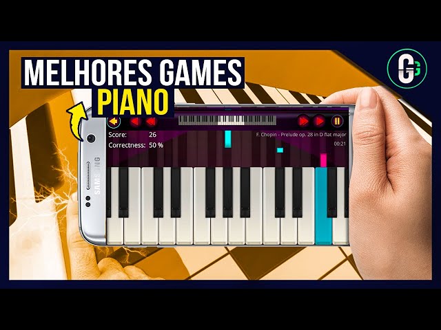 Jogos de Piano Virtual: o que Você Aprende com eles! - Aprenda Piano