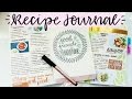 Recipe Journal Setup and Flip Through