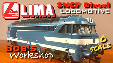 O Scale Lima SNCF Diesel Locomotive Lionel Williams 3 Rail Conversion Italian French