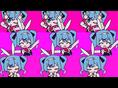 DECO*27 - Rabbit Hole | "Pure Pure" Animation 4K [Extended] ;; Raw