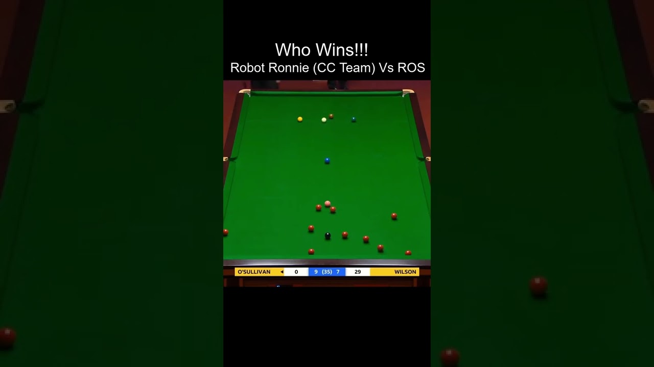 Robot Ronnie vs Ronnie OSullivan