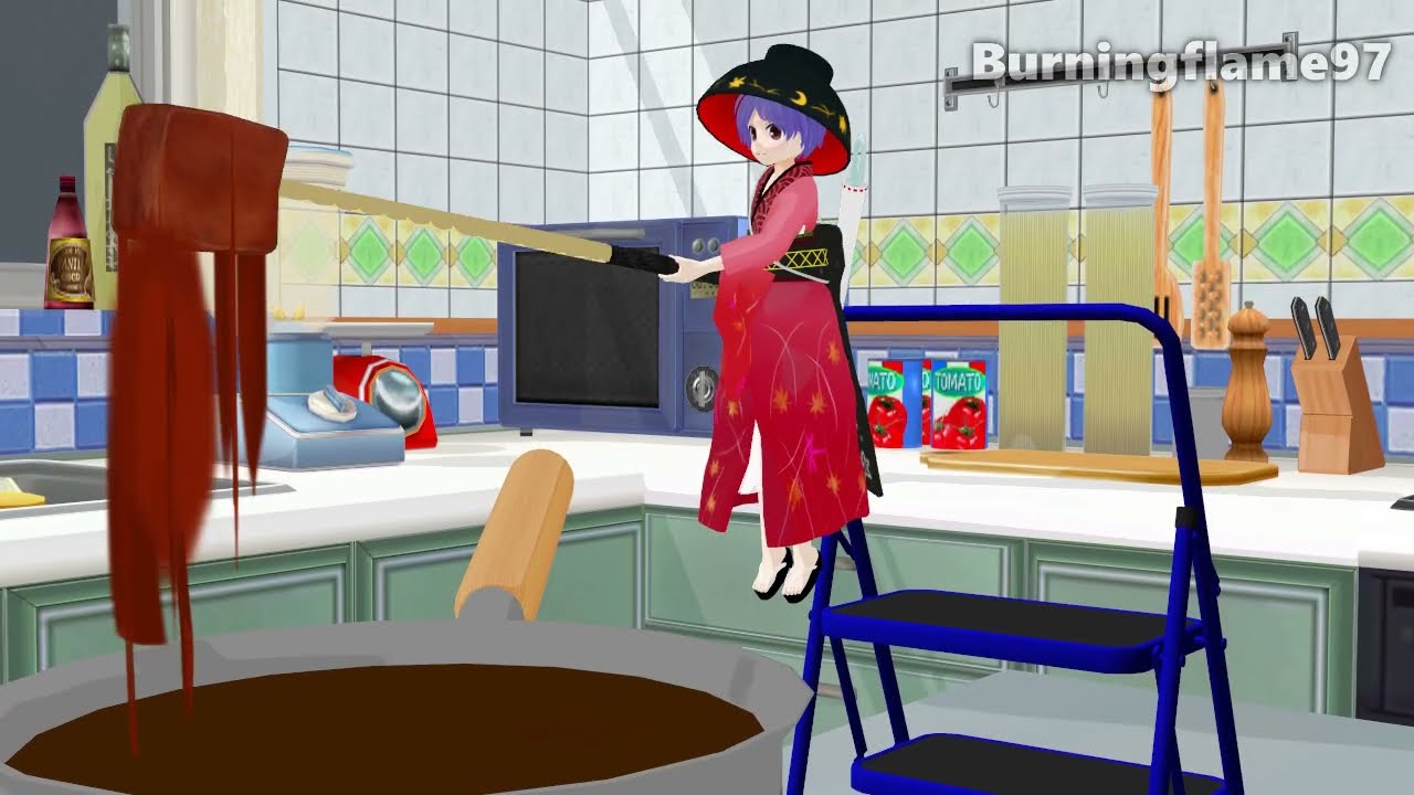 【東方MMD】Shining Needle Valentine's Day