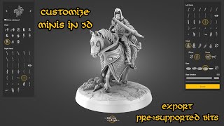 Interactive Modular Mini Customizer | The Printing Goes Ever On