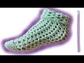 Summer socks advanced crochet tutorial - Woolpedia