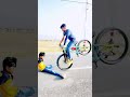 Rolling stopie mtb stunt