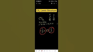 CS2 Lewis Structure Explained - Step-by-Step Drawing for Carbon Disulfide