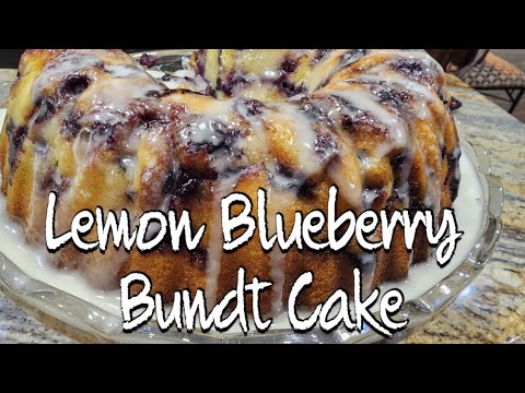 Christmas Surprise Lemon Bundt Cake (With Video) - Pudge Factor