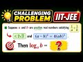 "Hardcore Logarithm & Inequality Problem | Target JEE Advanced 🎯".