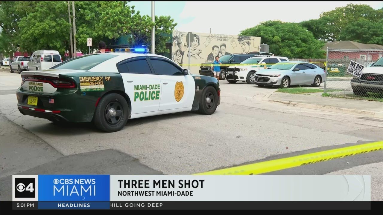 Triple shooting under investigation in NW Miami-Dade - YouTube