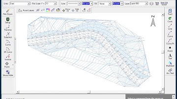 DTM - Digital Terrain Modeling with Contours in AGT Topo/DTM