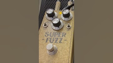 Basic Audio Super Fuzz octave fuzz pedal with Agile Legacy 627 baritone guitar