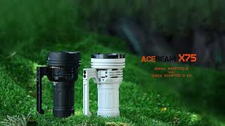 Acebeam X75 - Cree XHP70.2 vs. Cree XHP70.3 HI Comparison
