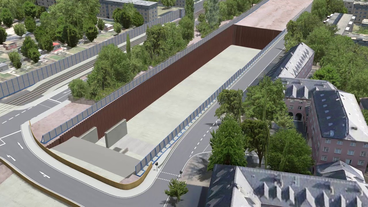 Simulation Bau eines Tunnel-Bauabschnittes (Baudock)