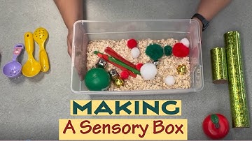 Healthy Families’ Brain Building Tips: Making a Sensory Box