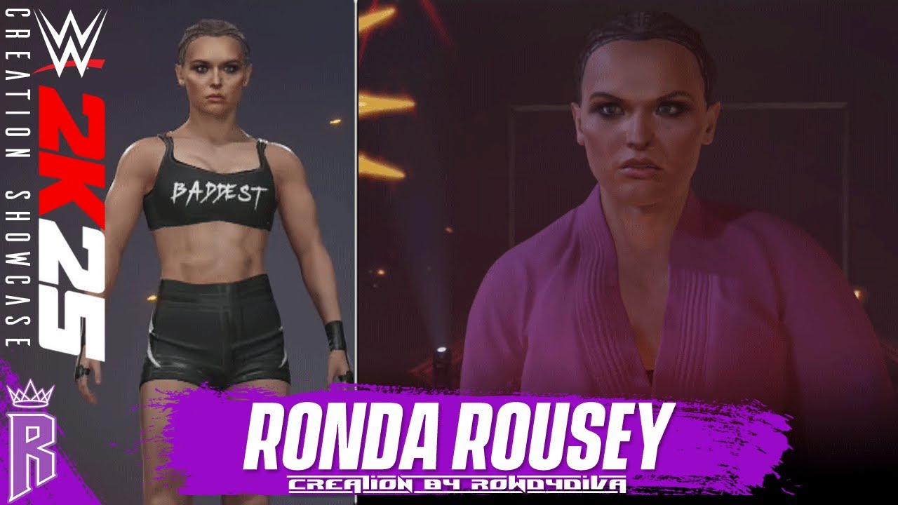 WWE 2K25 Creation Showcase: Ronda Rousey 