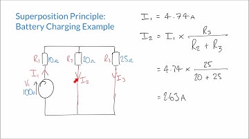 Using the Superposition Principle to Evaluate Complex Circuits