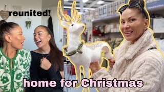 GETTING FESTIVE!!! visiting my mum for the weekend - VLOG