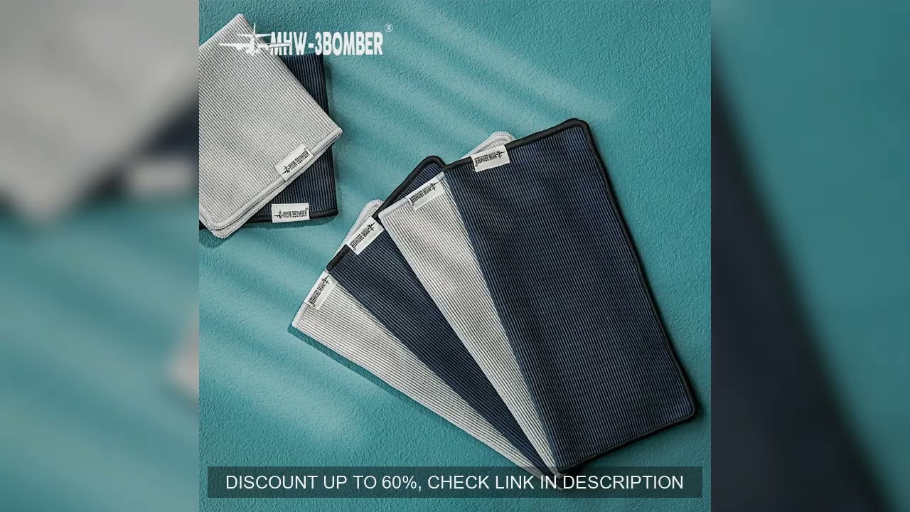 MHW-3BOMBER Coffee Bar Square Towels Barista Cleaning Cloths Professional Espresso Maker Tools Home