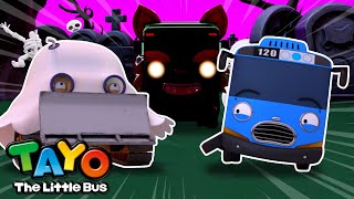 A Scary Ghost Truck has appeared!😱 | Chumbala Chumbala👻 | Song for Kids | Tayo the Little Bus