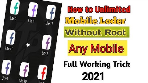 How to set mobile loder in Facebook post without root