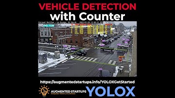 YOLOX + DEEPSORT for Multi-Object Detection and Tracking with Counter