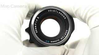 Voigtlander (フォクトレンダー) NOKTON classic 35mm F1.4 II SC VM（ライカM用） 新同品