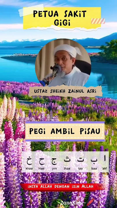 Sheikh Zainul Asri - Petua hilangkan sakit gigi
