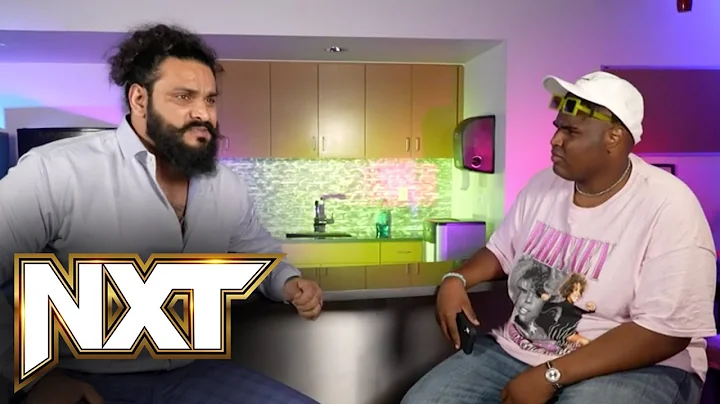 Quincy Elliott spreads the love backstage: WWE NXT...
