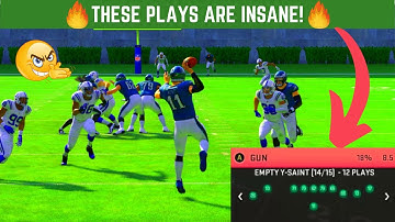 THIS FORMATION HAS SOME OF THE CRAZIEST PLAYS! GUNE EMPTY Y-SAINT MINI SCHEME. NEW ORLEANS SAINTS PB