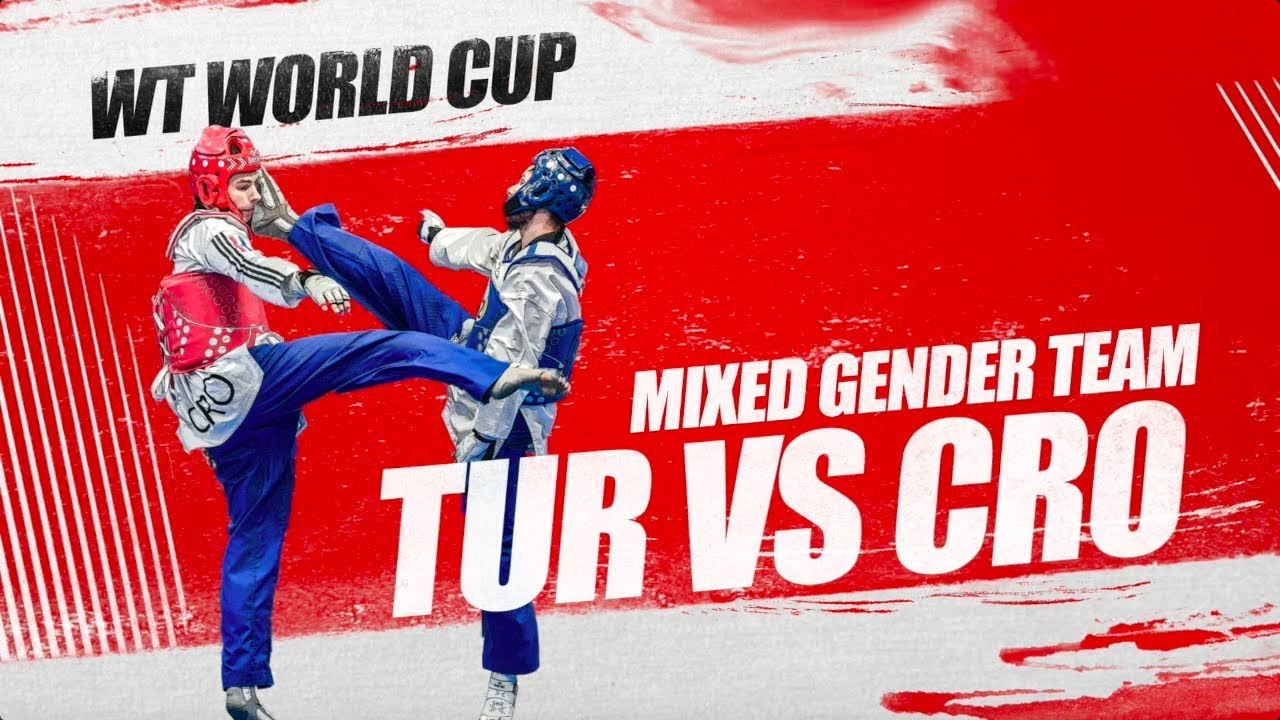 Mixed Gender Team TUR vs CRO 2018 World Taekwondo World Cup Team