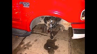 Copart 2001 Ford F150 4x4 Suspension Rebuild Pt 1