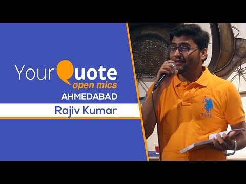 'Akelapan' By Rajiv Kumar | Hindi Poetry | YQ - Ahmedabad (Open Mic 3)