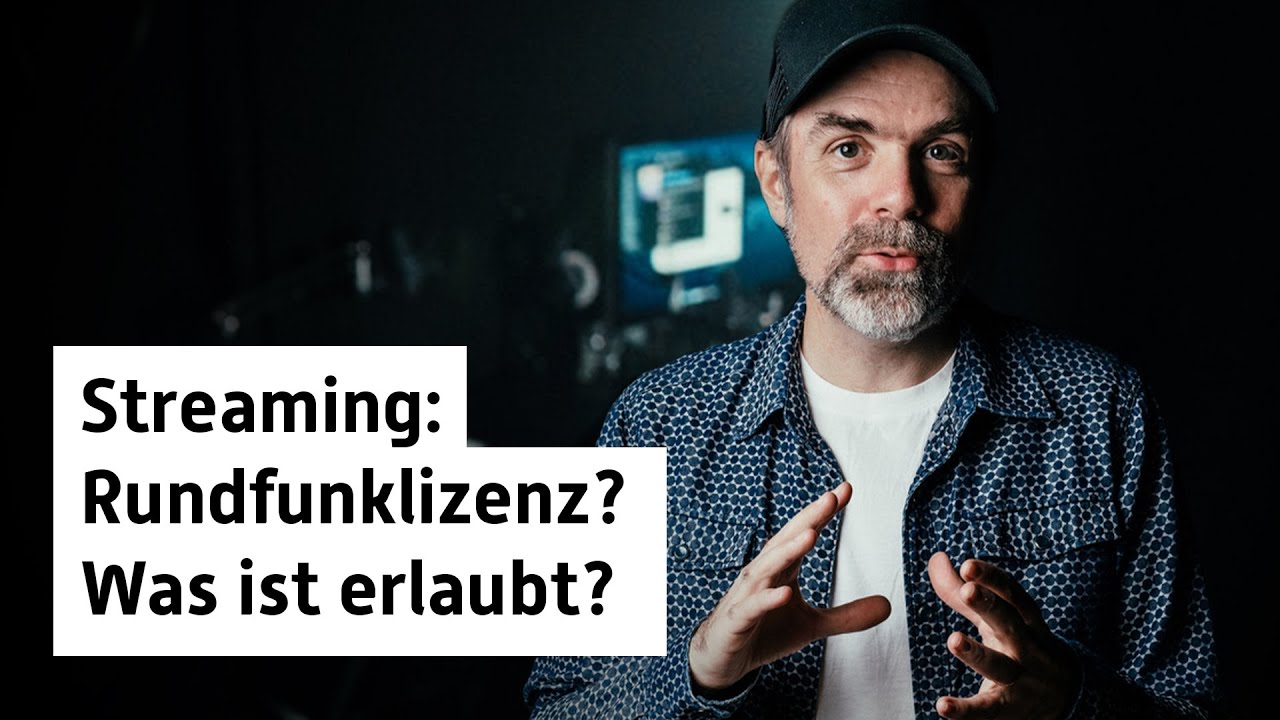 Streamer Rundfunklizenz Streamer Rundfunklizenz