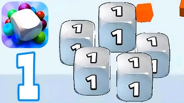 Nice Dice 3D - Level 1,2,3,4,5,6,7,8,9,10 - Gameplay Walkthrough Part 1 ( ANDROID / iOS )