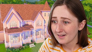 I built a house using only ONE color in The Sims 4